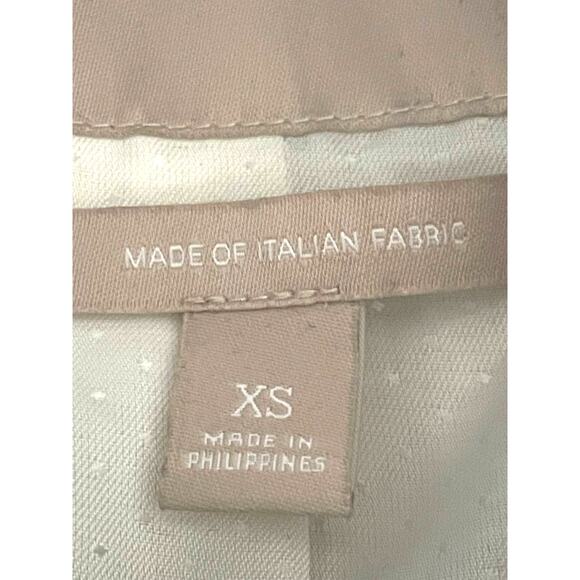 Banana Republic Vintage Cream Houndstooth Coat Size XS - Picture 7 of 9